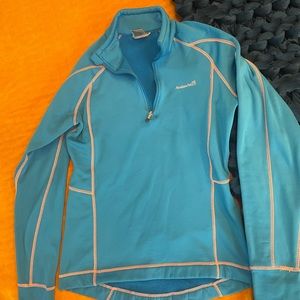 Avalanche Quarter-zip Thermal Performance Fleece Sweatshirt Snowboarding Sz M